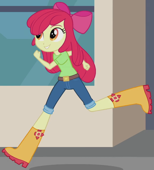 my little pony apple bloom equestria girls