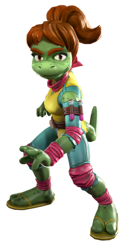 タートルズ　Mona Lisa 1992 Playmates Teenage Mutant Ninja Turtles Carded Action