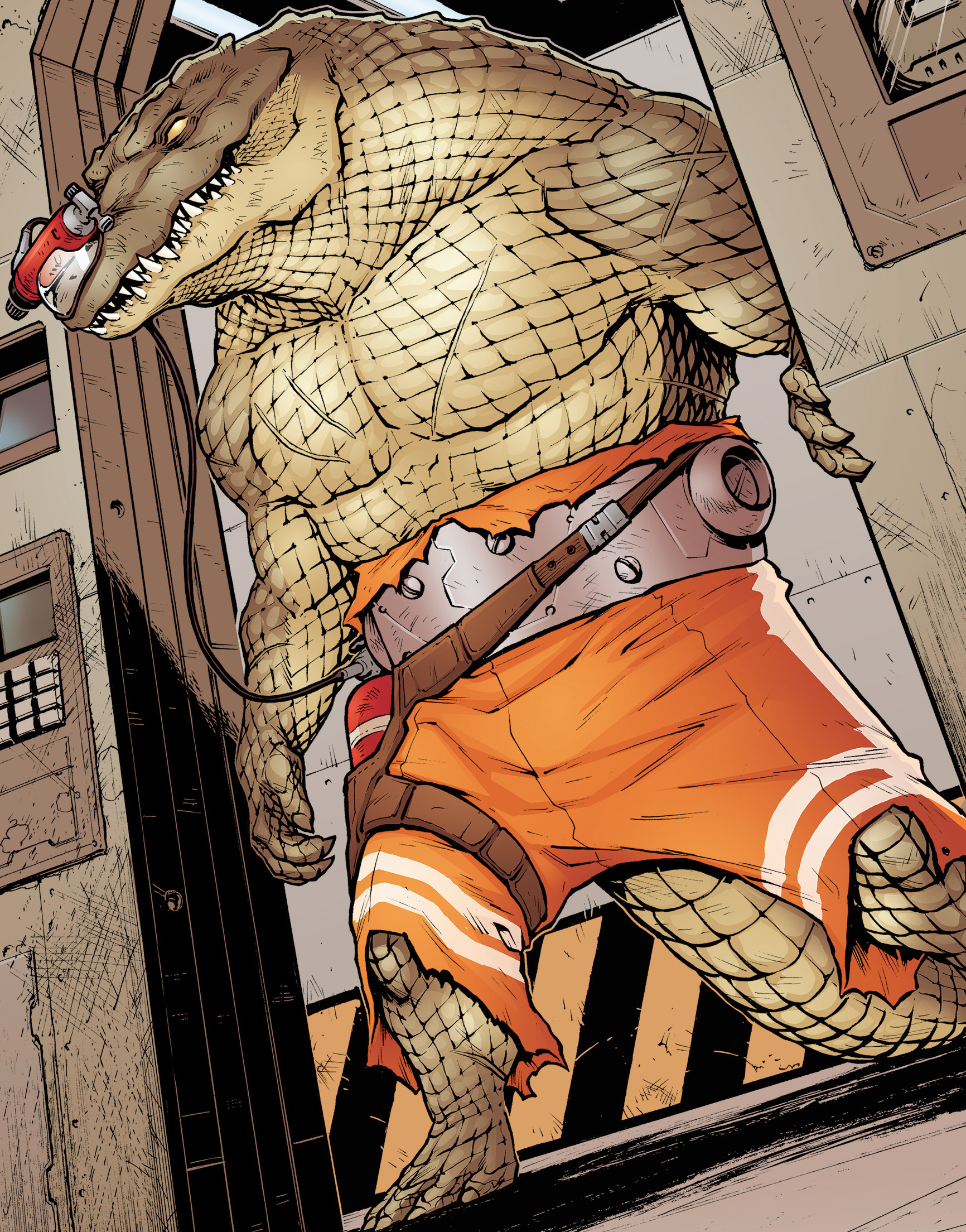 leatherhead turtles in time
