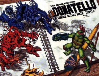 Tmnt colorclassics microseries donatello