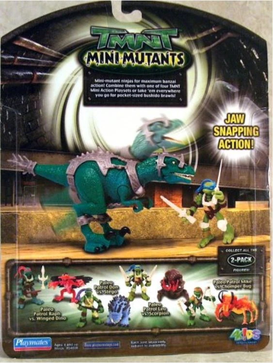 Mini-Mutants Leo vs. Raptor (2008 action figures) | TMNTPedia | Fandom
