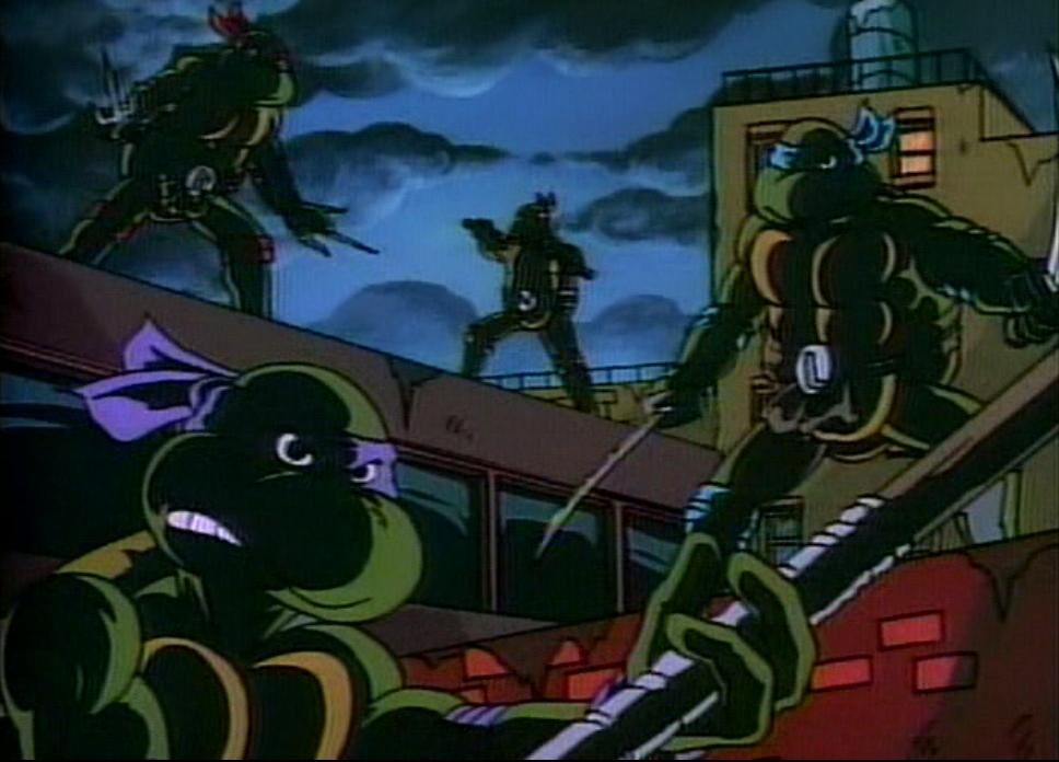 Las Tortugas Ninjas ⚔ (1987).  Teenage mutant ninja turtles