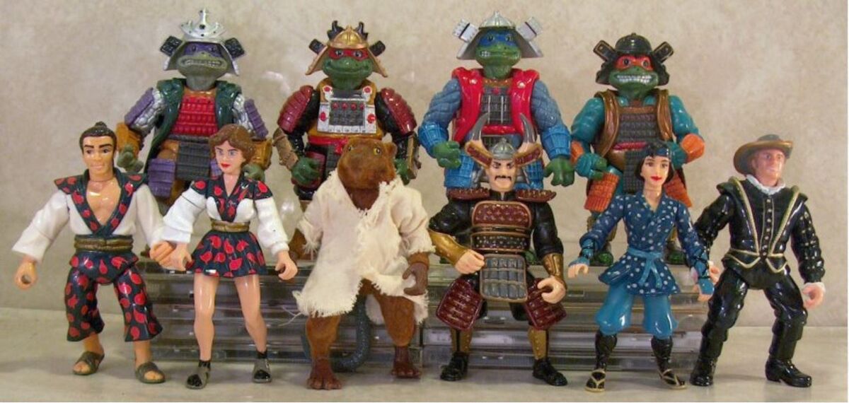 Vintage Playmates Teenage Mutant Ninja Turtles TMNT 1992 Samurai