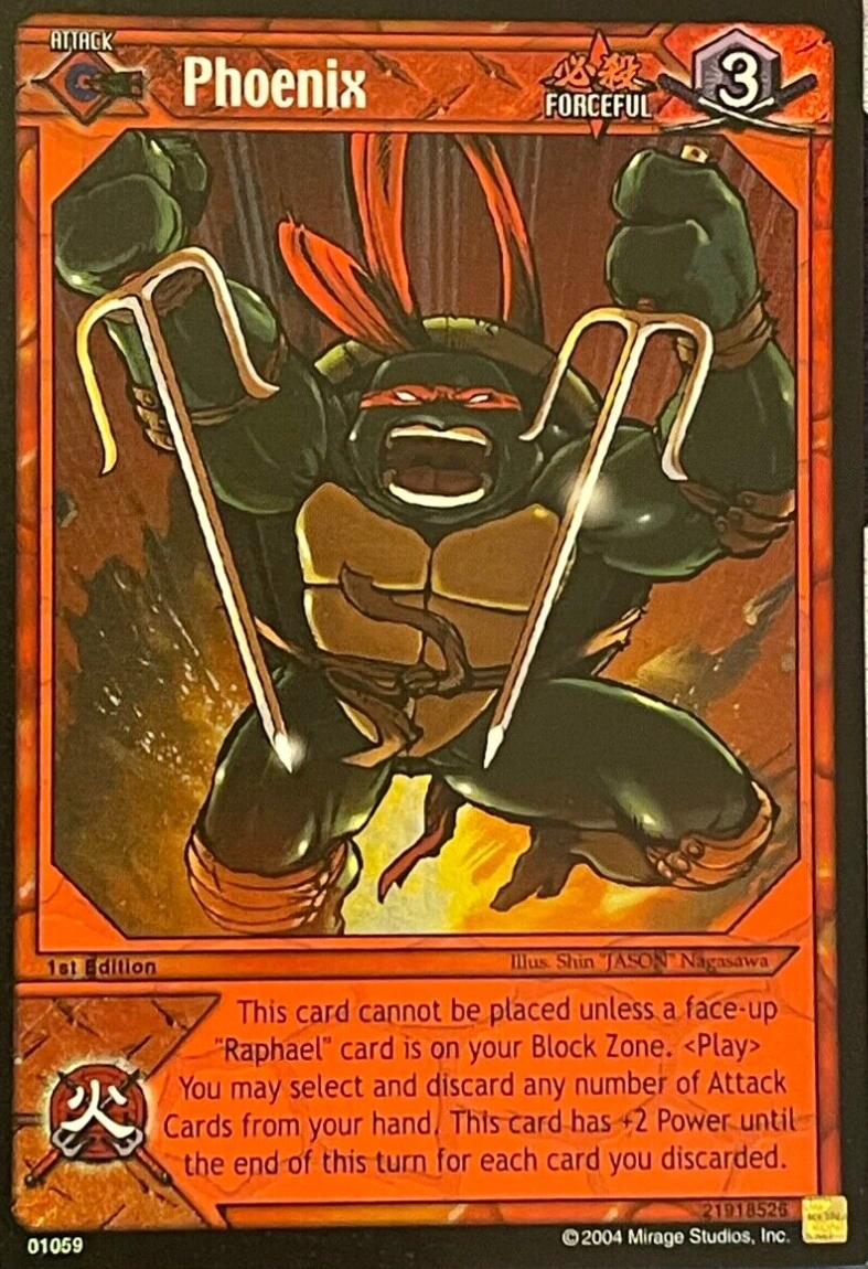 Phoenix (Super Rare) | TMNTPedia | Fandom