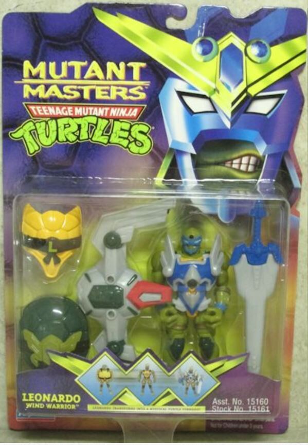 タートルズ　TMNT Warrior Winged Leonardo Warrior Winged Leonardo ERROR CARD Teenage Mutant Ninja