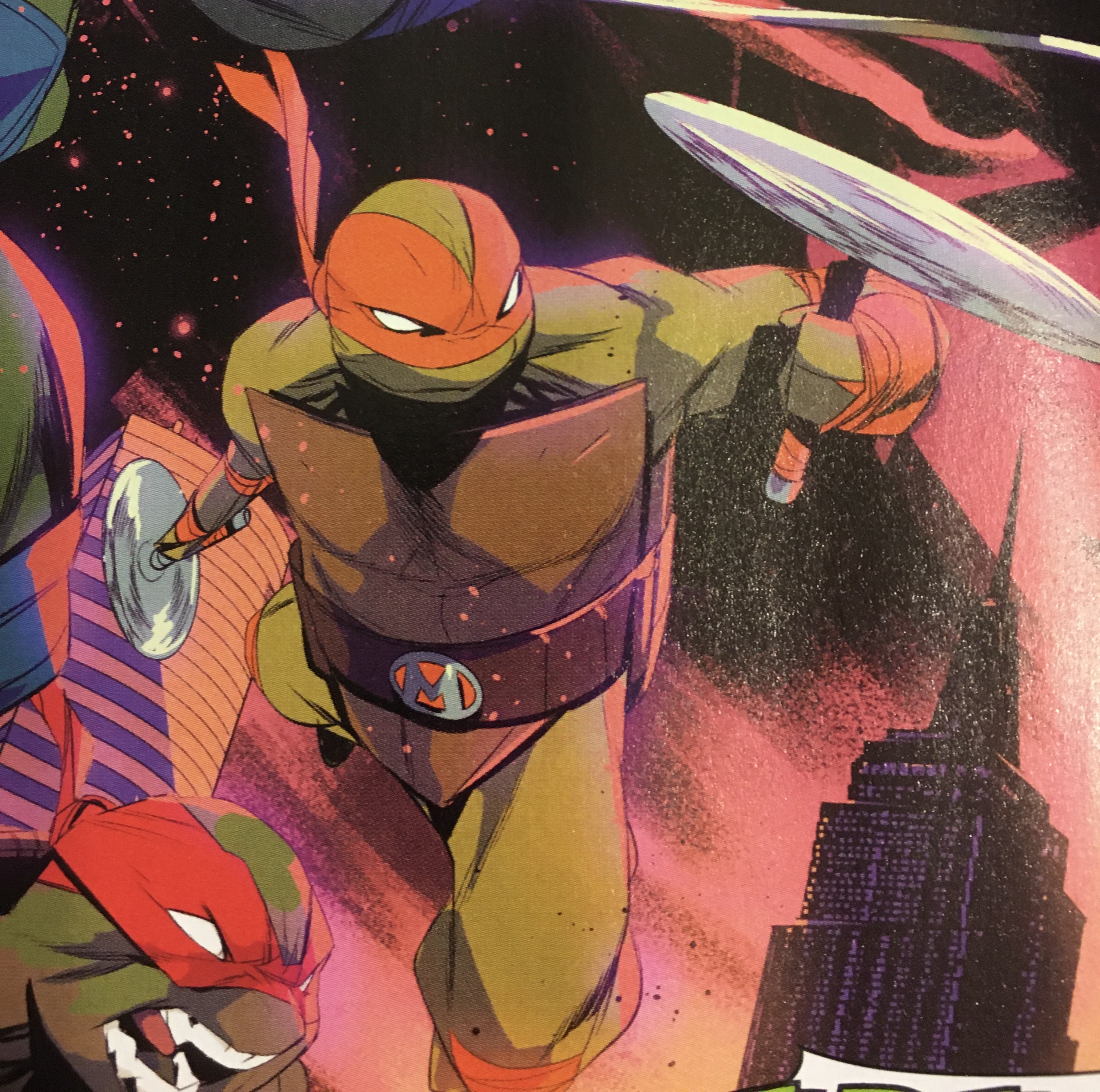 Michelangelo (Batman vs. TMNT), TMNTPedia