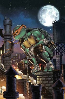 Michelangelo (Batman vs. TMNT), TMNTPedia