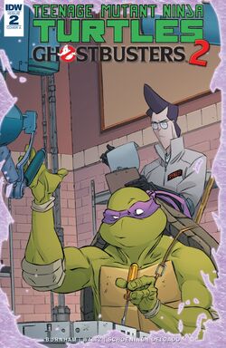 TMNT Ghostbusters 2 2 cover