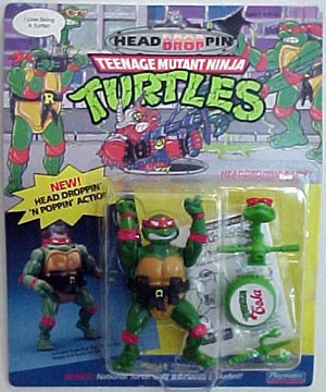 Head Droppin' Raph (1992 action figure 