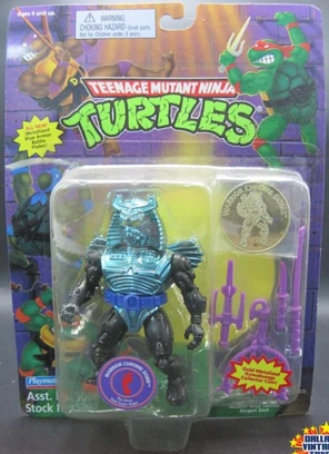 Warrior Chrome Dome (1995 action figure) | TMNTPedia | Fandom