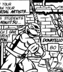 Donatello TMNT Comic strip