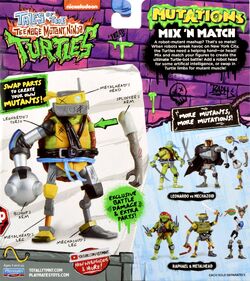 Mutations Mix 'n Match Leonardo vs Mechazoid (2024 action