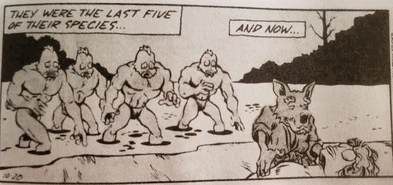 Merpeople TMNT comic strip