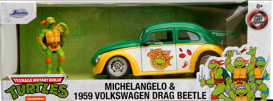 Hollywood Rides Michelangelo & 1959 Volkswagen Drag Beetle (2023 