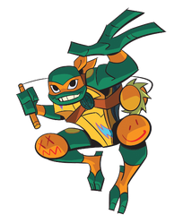 Michelangelo Rise of the TMNT