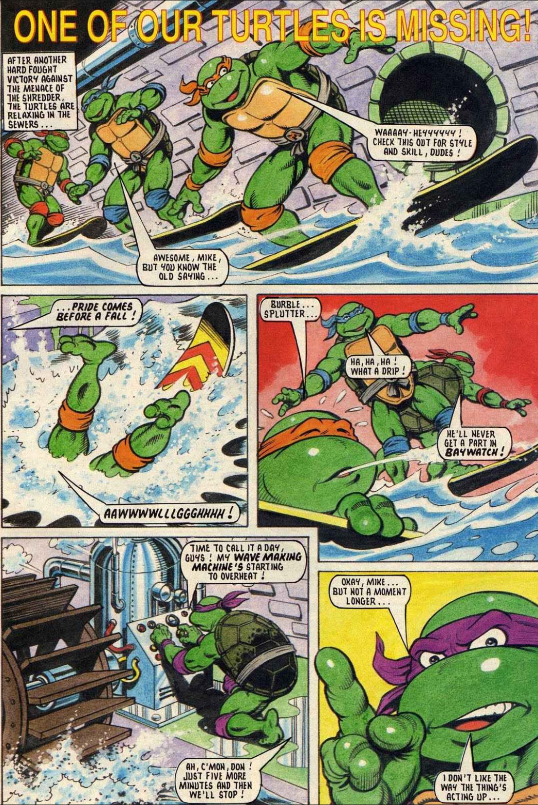 Conquer the Waves with TMNT: Teenage Mutant Ninja Turtles Surfboard