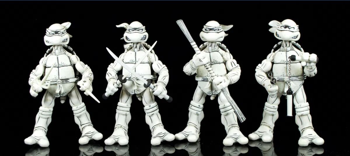 NECA ネカ　タートルズ 2008 コミック版　 通常版 SDCC2024 ネカ タートルズ コミック版 ザ・ファースト