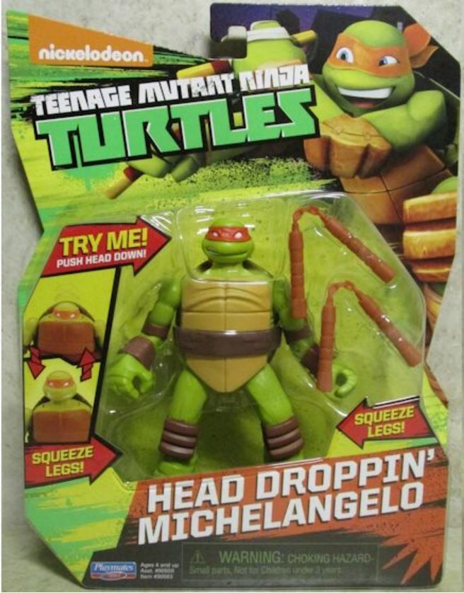 Head Droppin' Michelangelo (2015 action figure), TMNTPedia