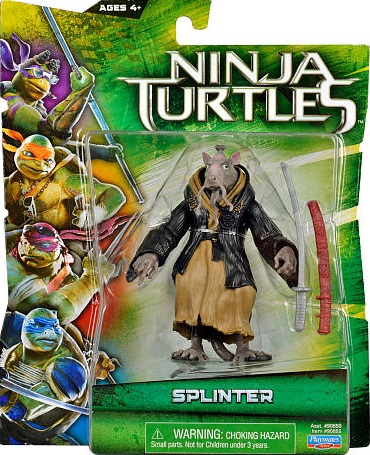 白 フリル付 TMNT P1S Splinter 1/4 スタチュー フィギュア