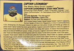 Captain Leonardo (1994 action figure) | TMNTPedia | Fandom