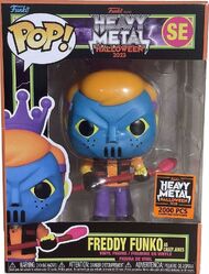 Freddy Funko as Casey Jones (blacklight) 2023 release
