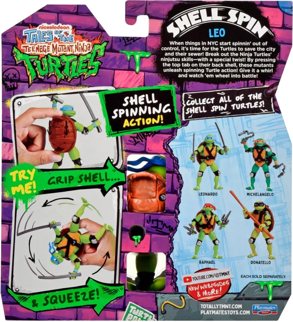 Shell Spin Leo (2025 action figure) | TMNTPedia | Fandom