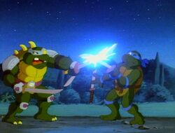 Teenage mutant ninja turtles fred wolf slash vs leonardo