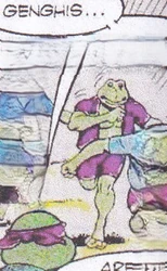 Genghis TMHT Comic strip