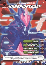 Holographic Cyber Shredder Way of the Ninja