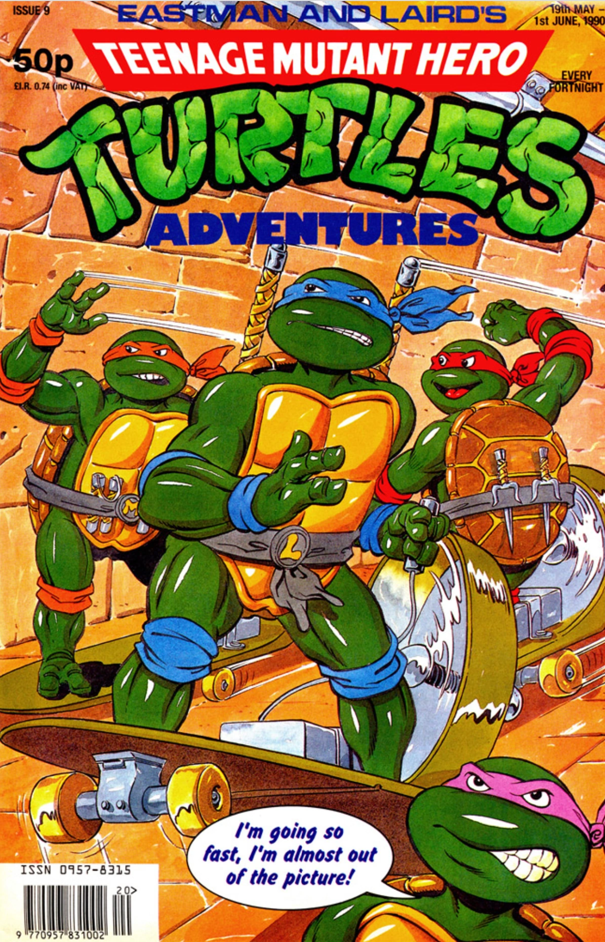 Teenage Mutant Hero Turtles Adventures issue 9 | TMNTPedia | Fandom
