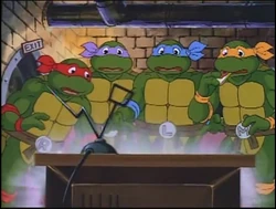 "Looks like break time's over!"