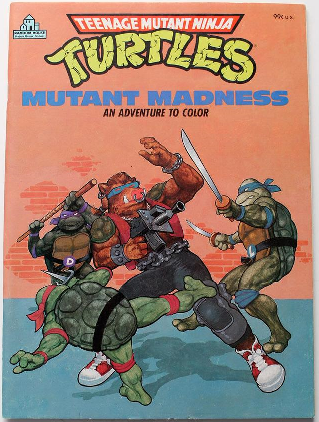 ninja turtle shredder coloring pages