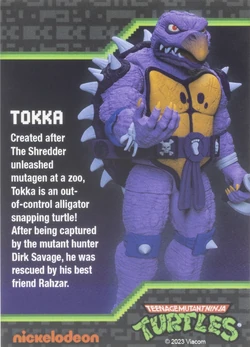 Figurine TMNT Tokka 13cm - The Loyal Subjects BST AXN - Neuve