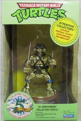 5th Anniversary Collector's Turtle (1992 action figure