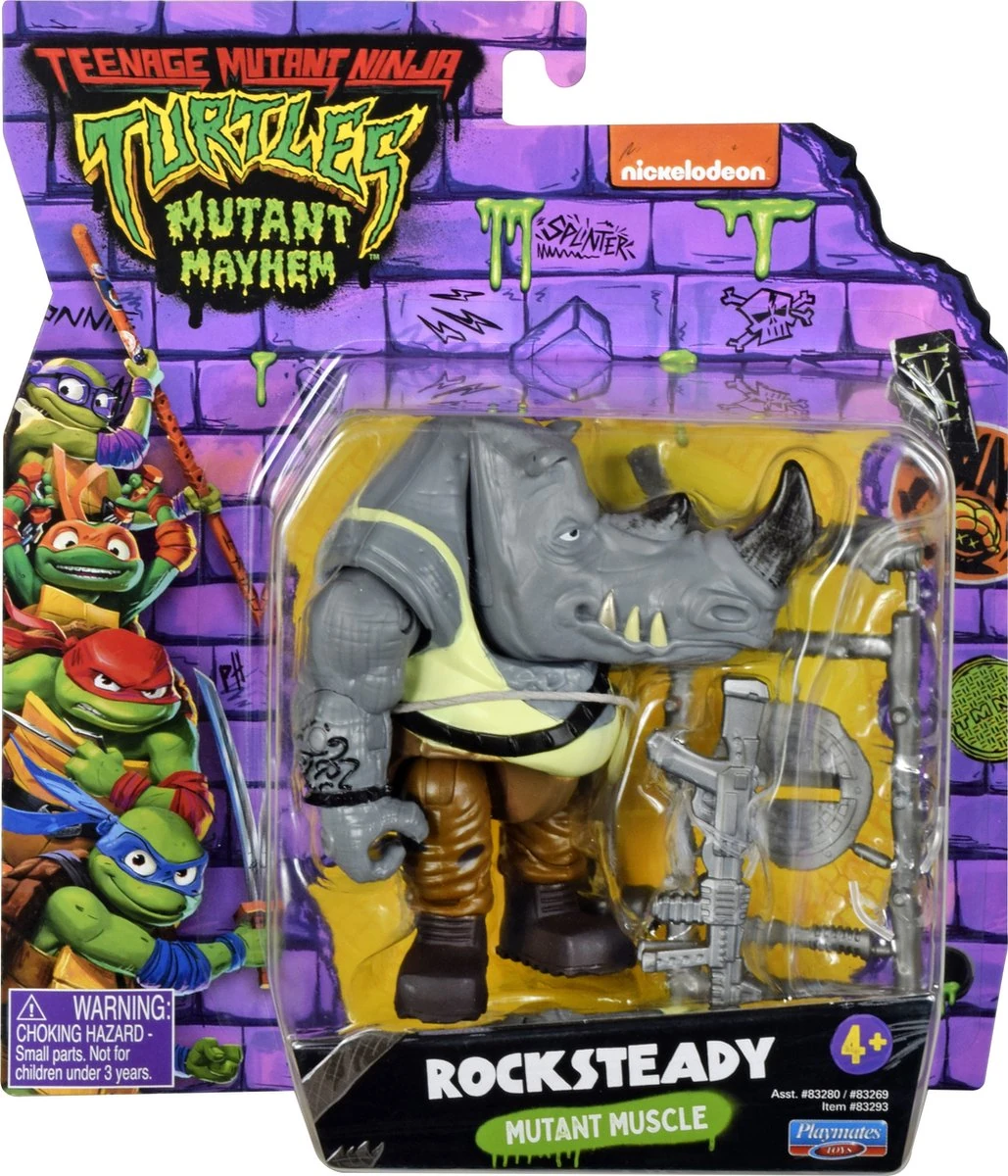 Rocksteady (2023 action figure) | TMNTPedia | Fandom