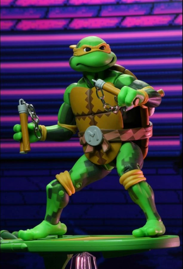 Figuras: Michelangelo 1/ De "Teenage Mutant Ninja Turtles (1990)" - Neca
