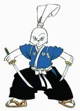 Miyamoto Usagi in den Usagi Yojimbo-Comics