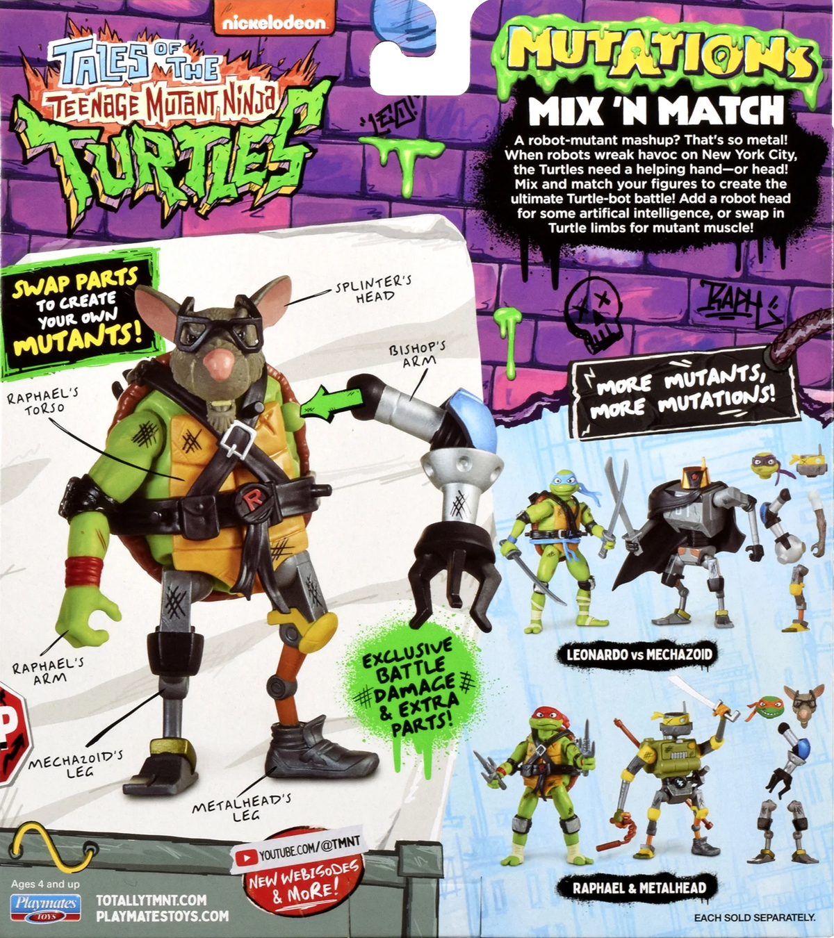 Mutations Mix 'n Match Raphael & Metalhead (2024 action