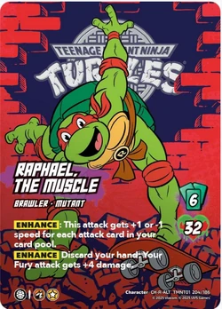 Raphael, The Muscle (204/186) | TMNTPedia | Fandom
