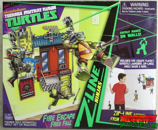 Z-Line Ninjas Fire Escape Free Fall Basic Playset (2014 toy 