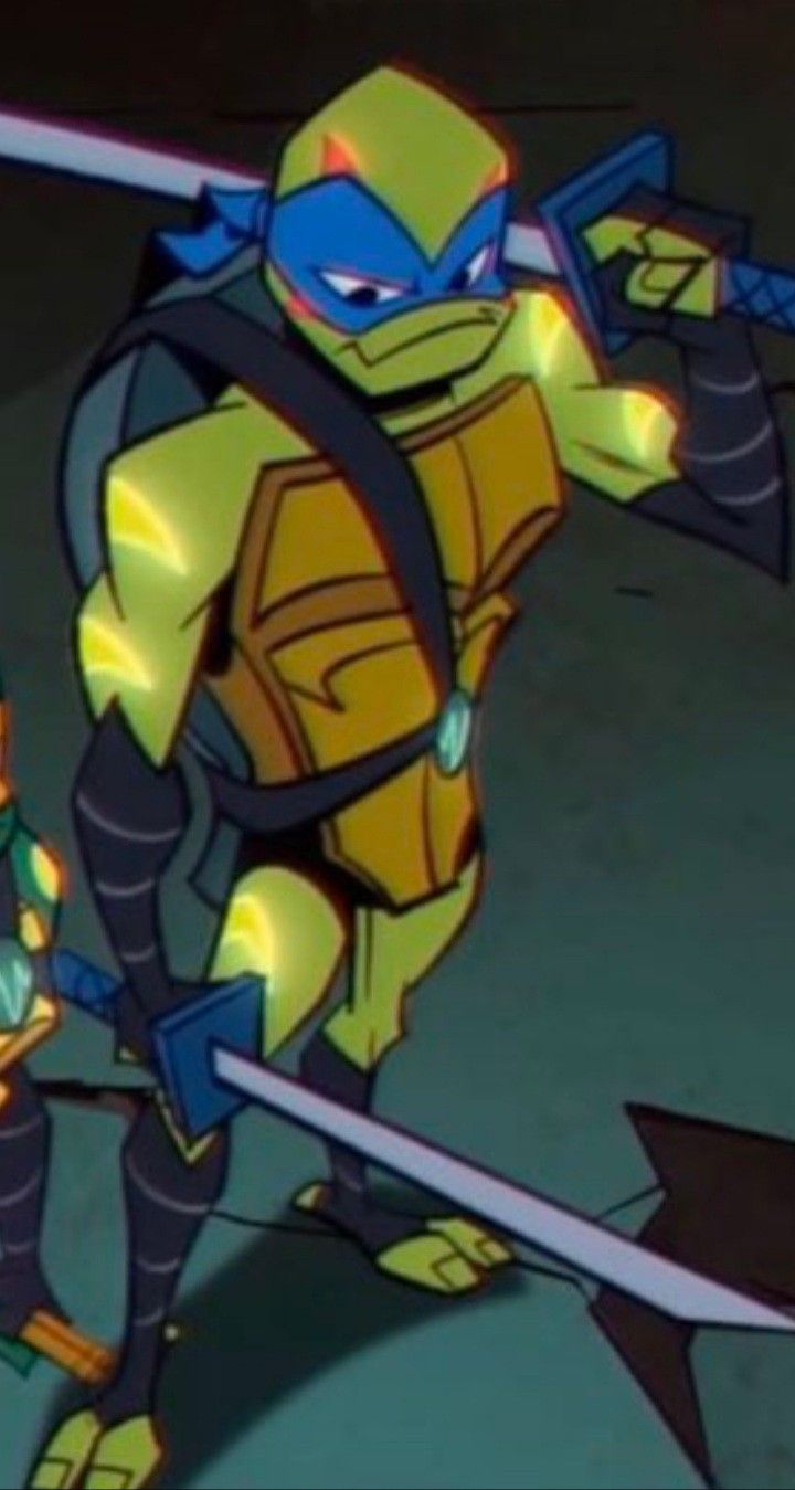 teenage mutant ninja turtles 2022 leonardo and karai