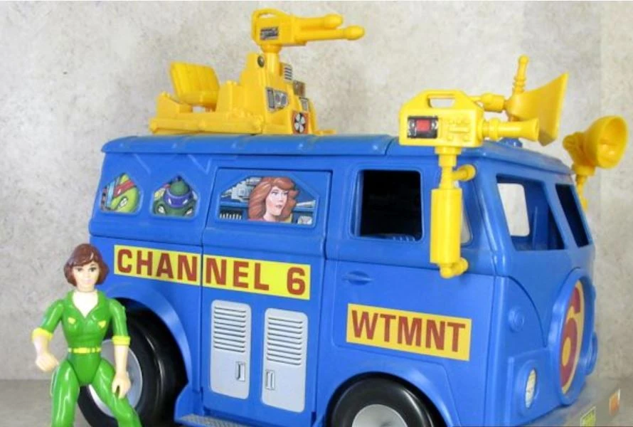 Channel 6 Newsvan (1993 toy) | TMNTPedia | Fandom