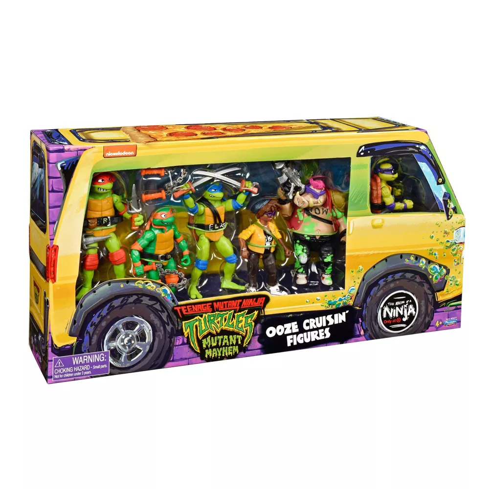 Ooze Cruisin' Figures (2023 action figures) | TMNTPedia | Fandom