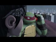 Mikey calls Raph