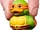 TUBBZ Mini Michelangelo Collectible Vinyl Rubber Duck Figure
