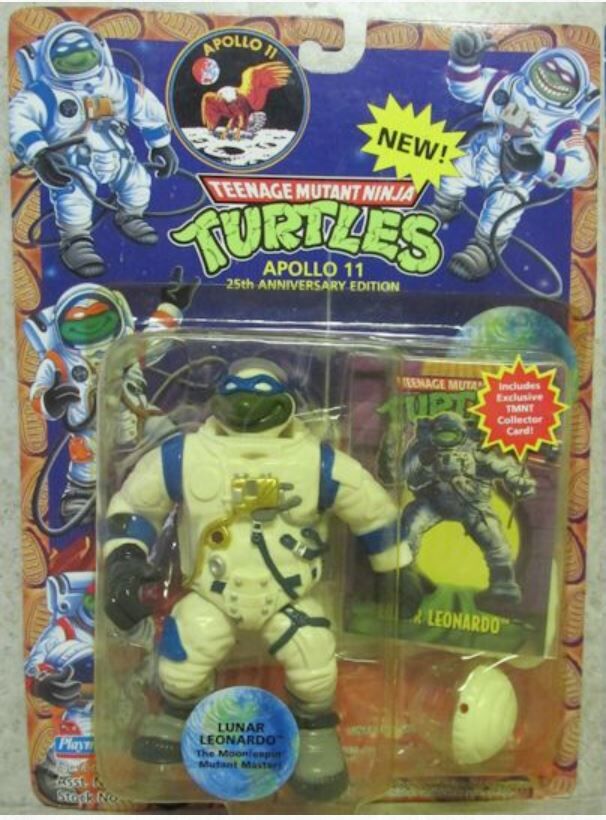 1994年 ミュータント タートル  Moon Landin' Michelan Lunar Leonardo (1994 action figure) | TMNTPedia | Fandom