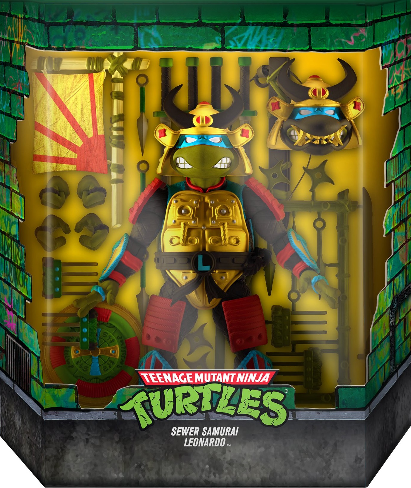 Sewer Samurai Leonardo (Ultimates 2022 action figure) | TMNTPedia