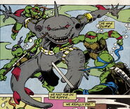 Armaggon bekämpft die Turtles (Archie Comics)