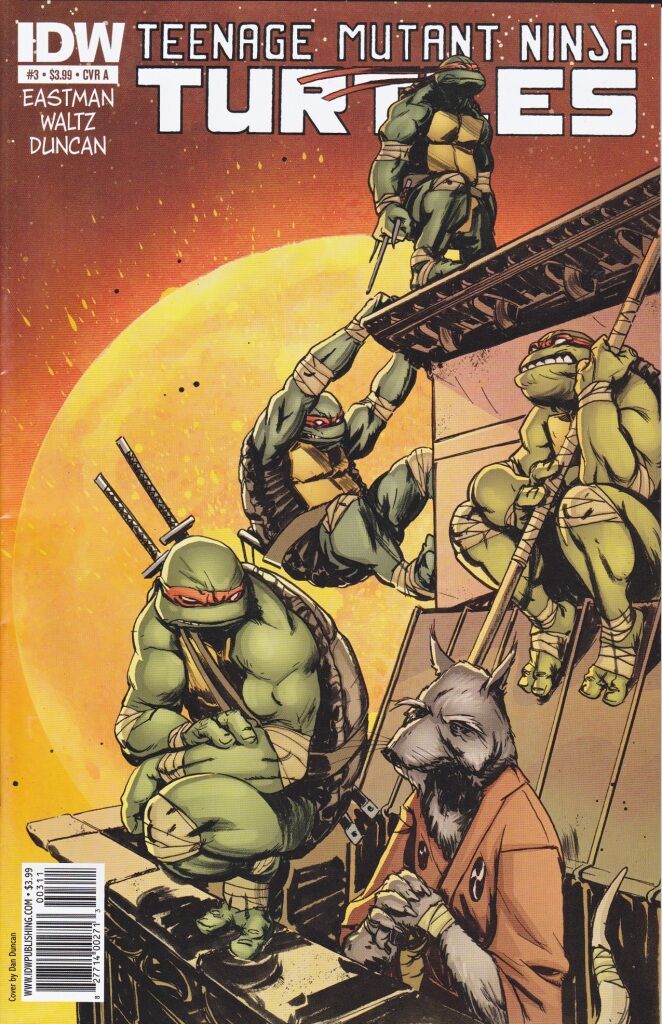 Teenage Mutant Ninja Turtles #3B, Standard, IDW Comics