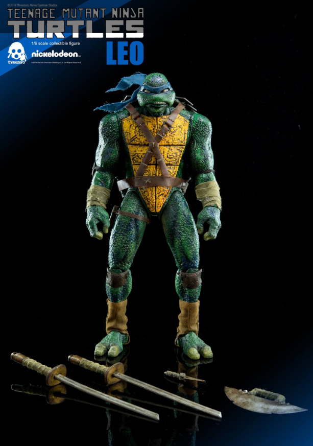Tmnt レオナルド 1/6 three zero（threezero TMNT ミュータント